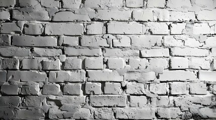 Fototapeta premium White Brick Wall Texture Grunge Background for Design