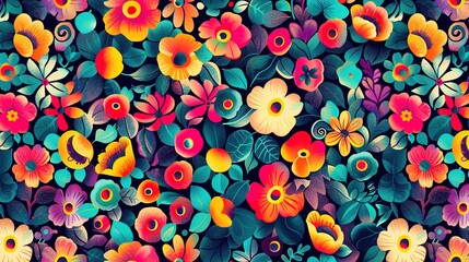 Bold pattern wallpaper