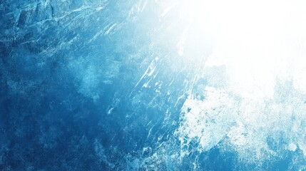 Abstract blue textured background with light reflections and dynamic brush strokes.