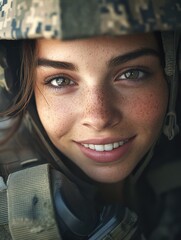 Armed Forces Soldier Portrait