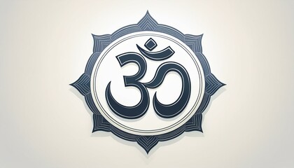 Om or Aum sign and symbol of hinduism