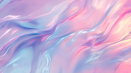 Obraz premium A mesmerizing swirl of pastel colors in flowing abstract patterns, creating an ethereal and dreamy atmosphere.