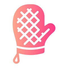 kitchen glove Gradient icon