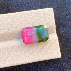Beautiful Bi Colour Tourmaline gemstone
Cut stones