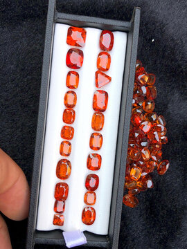 Red Hessonite Garnet