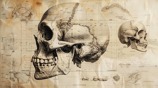 Human Skull Diagram Images – Browse 21,483 Stock Photos, Vectors, and ...