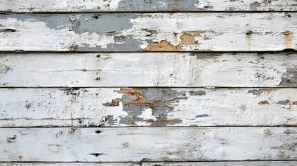 Fototapeta premium white washed old wood background, wooden abstract texture pieces