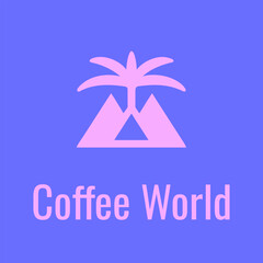 coffee world, logo