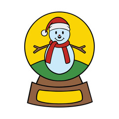 Christmas Decoration Flat Design Accessories Logo Icon Art Vector