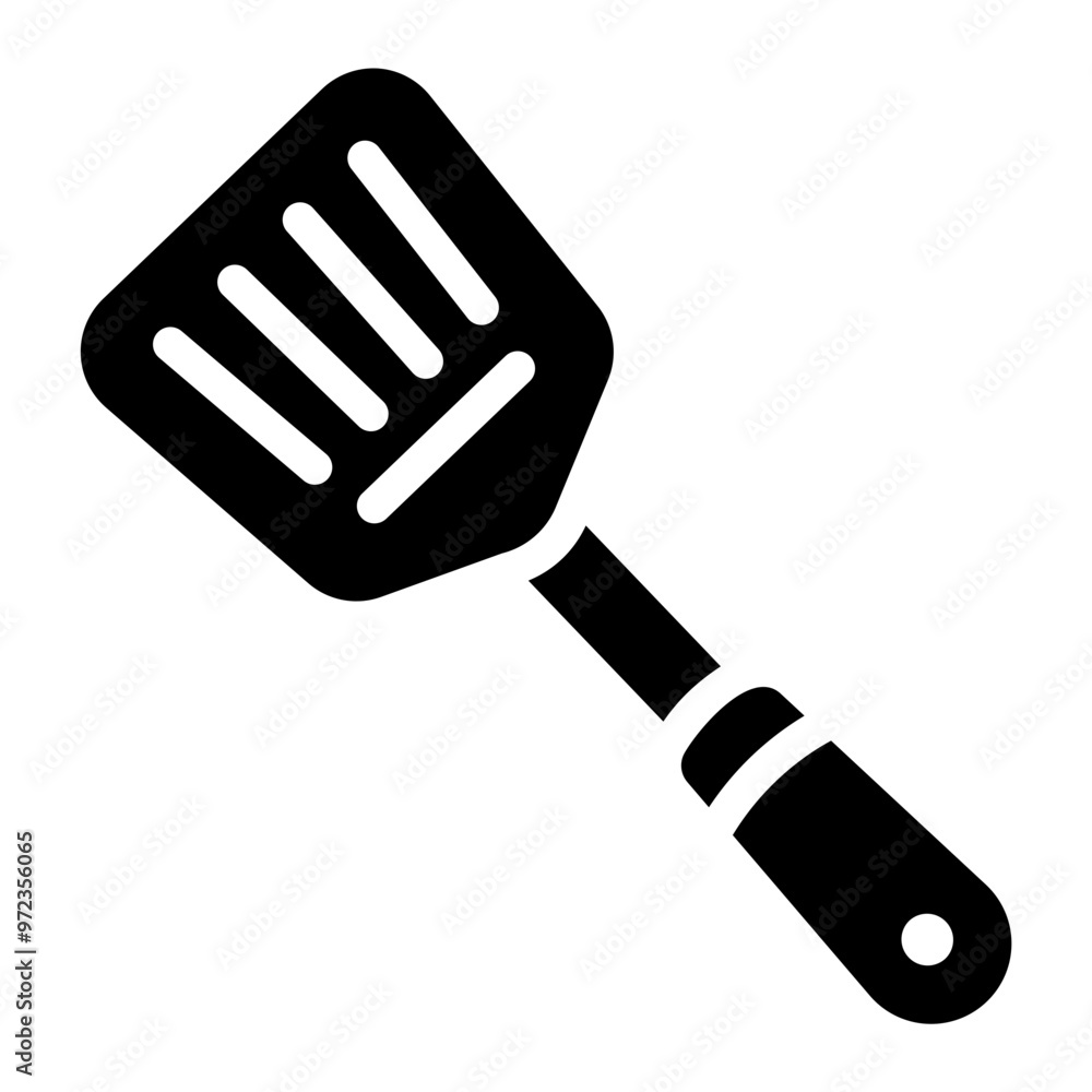 Canvas Prints spatula solid icon