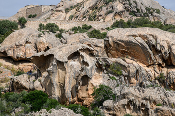 Naklejka premium rochers Sardaigne