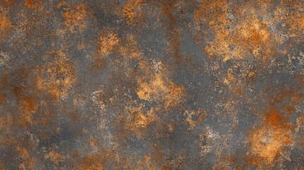 Rusted metal background with a weathered, industrial feel.