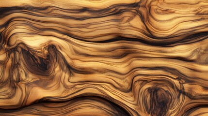 Natural wood grain texture with swirling patterns.