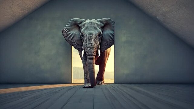 an elephant in the room, a significant problem that, despite being so evident and important, no one wants to talk about