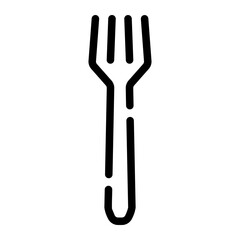 fork Line Icon