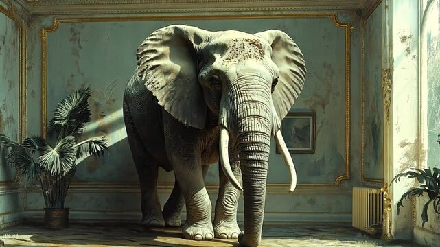 an elephant in the room, a significant problem that, despite being so evident and important, no one wants to talk about