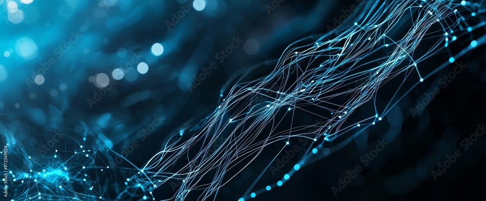 Aufkleber a stock market concept based on the concepts of stock, machine learning, and modern computer technol