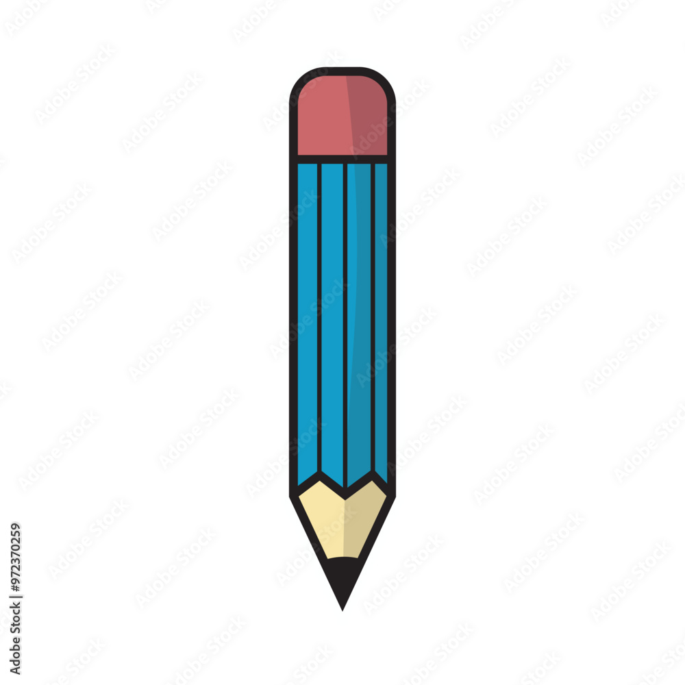 Sticker pencil sticker