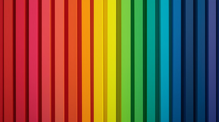 Obraz premium Dynamischer Regenbogenfarbener Hintergrund für moderne Werbung. Abstrakte Formen, Farbverläufe. Lebendiges Design für Marketing, Präsentationen, Social Media. Zeitgemäße Ästhetik