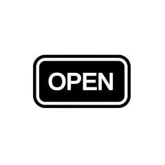 open icon button