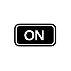 turn on button