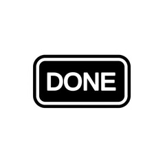 done icon button
