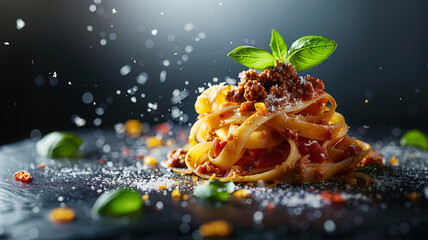 Simple Elegance: The Perfect Plate of Tagliatelle Bolognese