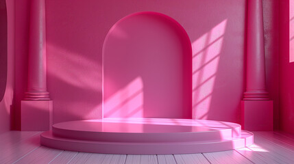 Product display scene background