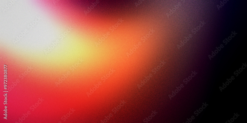 Poster abstract blurred red gradient background, simple flat design with light and shadow, minimalistic smo