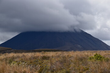 The dramatic landscapes of Tongariro National Park where Mordor and Mount Doom was filmed in the Lord of the Rings