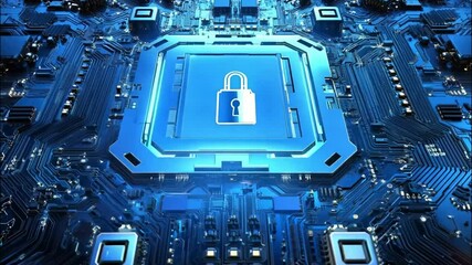 A Human Figure Embedded Within a Circuit Board - Powered by Adobe