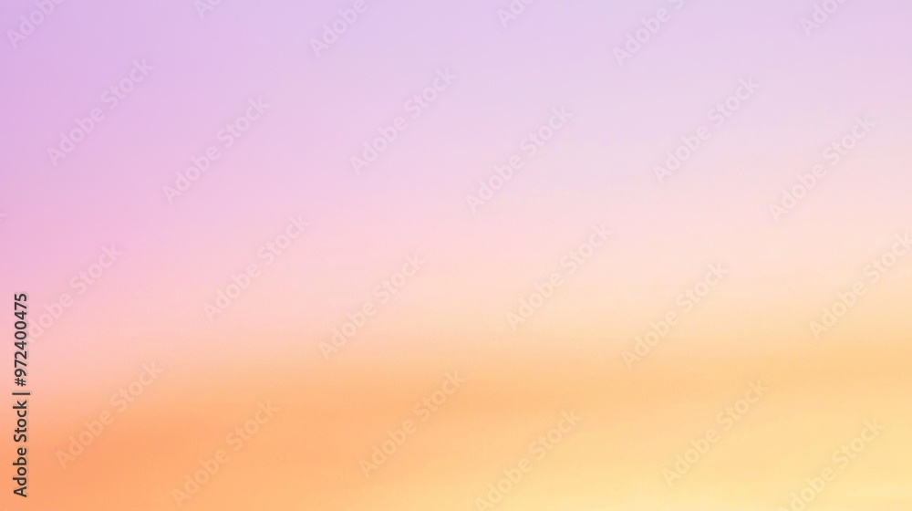 Poster abstract blurred gradient background fading from pink to orange, ideal for use as a backdrop for a w