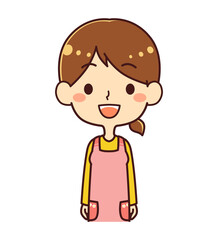 保育士 　イラスト素材