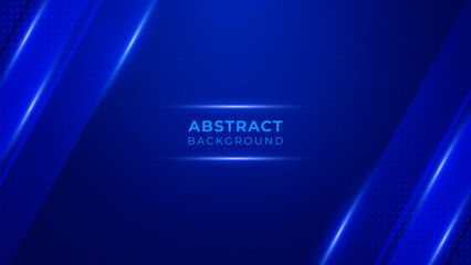 Abstract blue modern technology background with light and high tech concept background