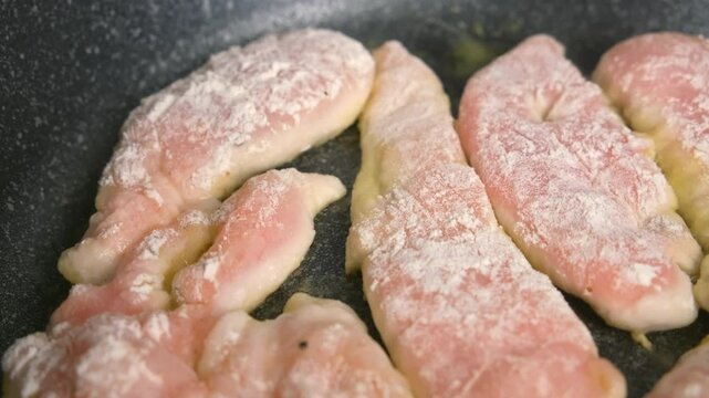 Meat Using Flour Imágenes de