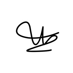 doodle writing lines