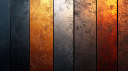 Abstract Rusty Metal Surface: Elegant and Reflective Background Design