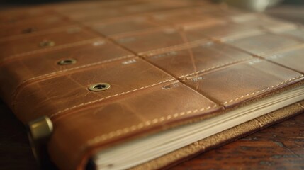 Personal Planner: A leather-bound planner with dedicated spaces for notes, tasks, and appointments, keeping employees organized and efficient week by week.
