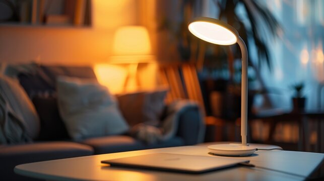 Desk Lamp: With a sleek design and flexible neck, this LED lamp provides targeted lighting, making it ideal for reading or working in low-light spaces.
