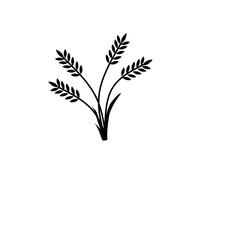 Wheat, barley, rice icon