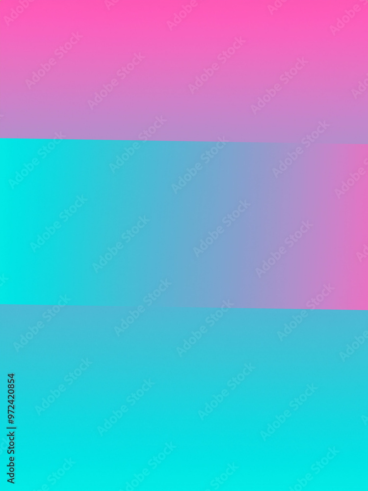 Wall mural abstract blue pink background texture with horizontal soft gradient glow effect lines web template b