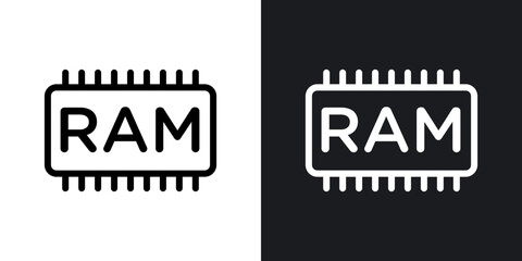 RAM memory icon