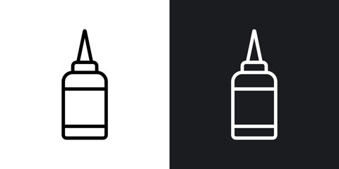 Nasal spray bottle icon