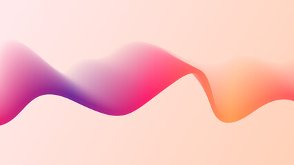 Abstract background with fluid and dynamic effect. Modern gradient background. Vector illustration for design template