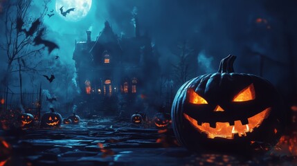 Halloween Event Welcome Sign Template