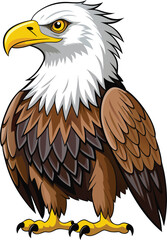 Obraz premium eagle vector illustration, Print