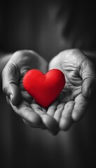 Fototapeta premium red heart 