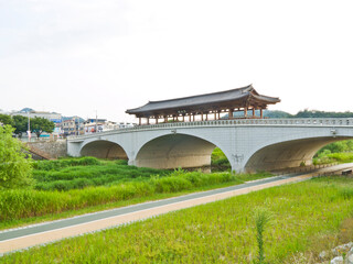 Jeonju Hanok Village Traditional Korean Town in Jeonju, Jeonbuk, South Korea.