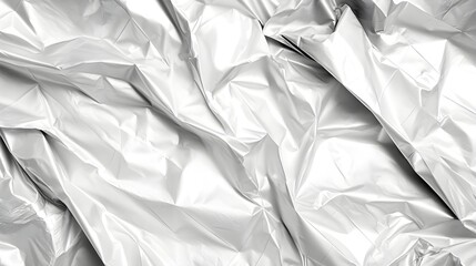 Obraz premium Smooth Texture of White Plastic Wrap.