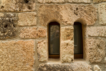 Fototapeta premium Orbaneja Del Castillo village in ebro valley , Burgos province, Spain